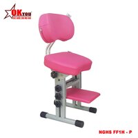 Ghế Học sinh Thông Minh OKyou NGHS FF1H-P (Hồng) (Dành cho trẻ còn nhỏ ngồi bàn người lớn)