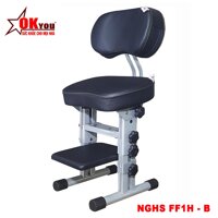Ghế Học sinh Thông Minh OKyou NGHS FF1H-B (Đen) Dành cho trẻ còn nhỏ ngồi bàn người lớn