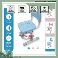Ghế học sinh thông minh tăng giảm chiều cao có gác chân giúp điều chỉnh tư thế ngồi đúng