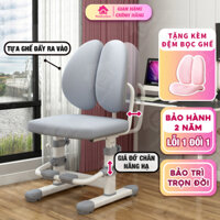 Ghế học sinh tiểu học cho bé Y16 Home Furniture điều chỉnh độ cao tay quay có gác chân giúp điều chỉnh tư thế ngồi đúng