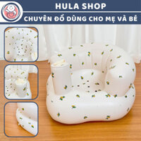 Ghế hơi cho bé 9BABY tập ngồi đa năng tựa lưng thư giãn mềm mịn hỗ trợ bảo vệ cột sống mẫu Oliu