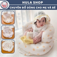 Ghế hơi tập ngồi cho bé 9BABY đa năng tựa lưng thư giãn mềm mịn hỗ trợ bảo vệ cột sống