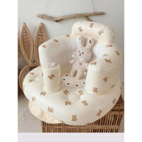 Ghế hơi tập ngồi cho bé - Ghế phao họa tiết