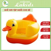 Ghế hơi tập ngồi cho bé, ghế phao tập ngồi hình chú vịt ngộ nghĩnh - Lakids