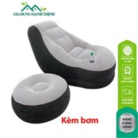 Ghế hơi tựa lưng cao cấp + tặng kèm bơm điện 2 chiều