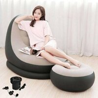 Ghế hơi tựa lưng đa năng, Sofa Hơi, Từ Hàn Quốc bọc nhung siêu mềm mịn, Cao Cấp