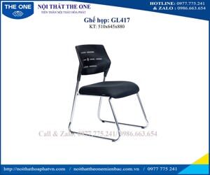 Ghế họp chân mạ  Hòa Phát GL417M