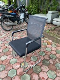Ghế họp chân quỳ lưng trung mã 4019. Mới 100%
