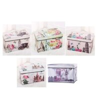 Ghế hộp dài mẫu vintage 50x30x30cm