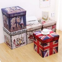Ghế hộp gấp gọn tiện dụng 30X30CM