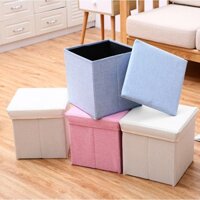 Ghế hộp gấp gọn tiện dụng 30X30CM