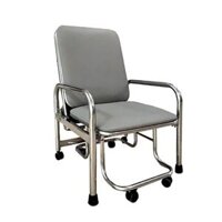 Ghế inox GG01I đa năng có thể ngồi hoặc nằm thoải mái