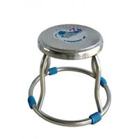 Ghế inox tròn cao 35 cm