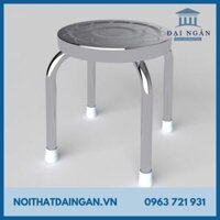 Ghế inox tròn lùn