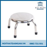 Ghế inox tròn thấp
