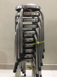 Ghế inox tròn