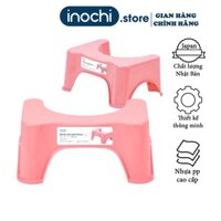Ghế kê chân toilet -bồn cầu Notoro chính hãng INOCHI để chân khi đi vệ sinh dễ dàng và thoải mái chống táo bón