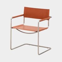 Ghế khung inox bọc da A0145