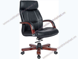 Ghế lãnh đạo hòa phát đệm tựa PVC cao cấp TQ33PVC
