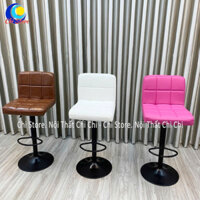 Ghế Live Bán Hàng Xoay Tựa Lưng Không Tay Tựa Lưng Chuyên Nghiệp Chân Đen Thuỷ Lực Mâm To Chống Han Rỉ Nâng Hạ 60-80cm