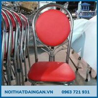 Ghế lưng tựa inox xếp GX21