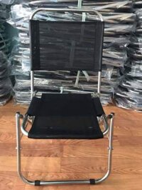 ghế lưới cafe inox lưng thấp