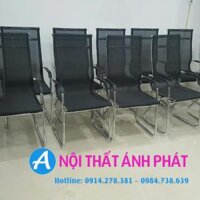 ghế lưới chân quỳ lưng cao mới