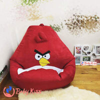 GHẾ LƯỜI CHẤT DA LỘN HÌNH ANGRY BIRD GL0026