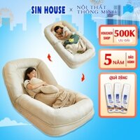 Ghế Lười, Ghế Sofa Bệt, Ghế Thư Giãn Tựa Lưng Điều Chỉnh Độ Ngả Có Khóa Kéo Vệ Sinh