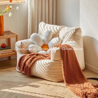 Ghế lười hạt đậu mẫu ghế đơn