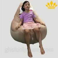 Ghế lười hạt xốp hình Quả lê trang trí Hello Kitty GH-QULE-HKIT-060 (S)