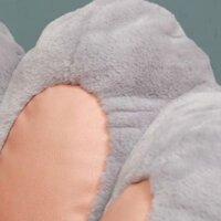 Ghế Lười Mô Phỏng Chân M.èo L.ông T.hỏ Lót Hạt Xốp Đáng Yêu Trang Trí Không Gian Nghỉ Ngơi Thư Giãn