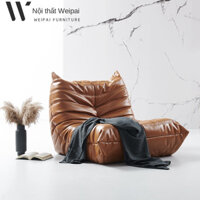 Ghế lười sofa ghế togo sofa phòng khách Sofa Da Lười Phòng Ngủ Giải Trí Ghế Đơn sofa mini  sofa retro ghế nằm thư giã ghế ngồi bệt n sofa tối giản  sofa nhỏ sofa mini decor phòng ngủ  ghế nằm   ghế hơi  ghế lười ngủ ghế bông