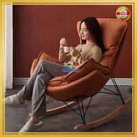 Ghế lười thư giãn bập bênh đọc sách Chill – MINI CHAIR Tặng kèm đôn gác chân chất liệu cao cấp giá rẻ ngồi tựa lưng