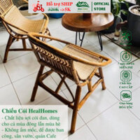 Ghế lười thư giãn mây tre con sò Cao Cấp / HEALHOMES
