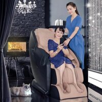 Ghế Massage 4D Black Diamond Buheung MK-5600 (Tặng MK-298/AC-300 + Bình xịt da ghế)