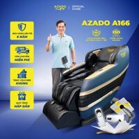 Ghế massage cao cấp Azado A166, 25 bài tập tự động, công nghệ sóng rung độc quyền. Bảo hành 6 năm