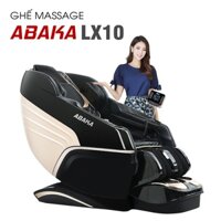 Ghế massage hạng thương gia chuẩn Châu Âu - Ghế massage Abaka LX10 - Bậc thầy trị liệu - Massage chuyên sâu