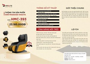 Ghế massage Hasuta HMC-393