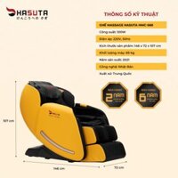 Ghế Massage Hasuta HMC-560/ 561(Tặng Robot hút bụi KVC2171/ Giảm 3tr