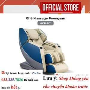 Ghế massage Poongsan MCP-801