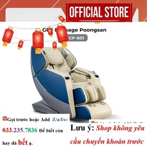 Ghế massage Poongsan MCP-801