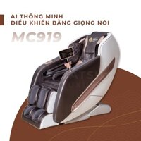 Ghế massage TATSU MC919 - mát xa toàn thân công nghệ Nhật Bản, trị liệu chuyên sâu, con lăn 5D cao cấp