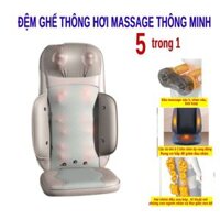 Ghế massage toàn thân giá rẻ, Nệm mát xa cổ vai gáy lưng mông toàn thân chính hãng loại tốt, Đệm massage 3D hồng ngoại