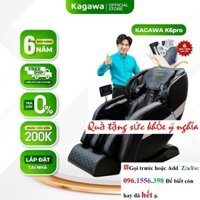 Ghế massage toàn thân Kagawa K6 pro con lăn 4D đa năng tự động xoa bóp