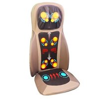 Ghế massage toàn thân Nikio NK-180 - Công nghệ hồng ngoại xoa bóp, rung lắc 2 chiều - Màu nâu - HÀNG CHÍNH HÃNG