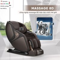 Ghế massage toàn thân Okinawa Sunset S-923 model 2023, công nghệ 8D q