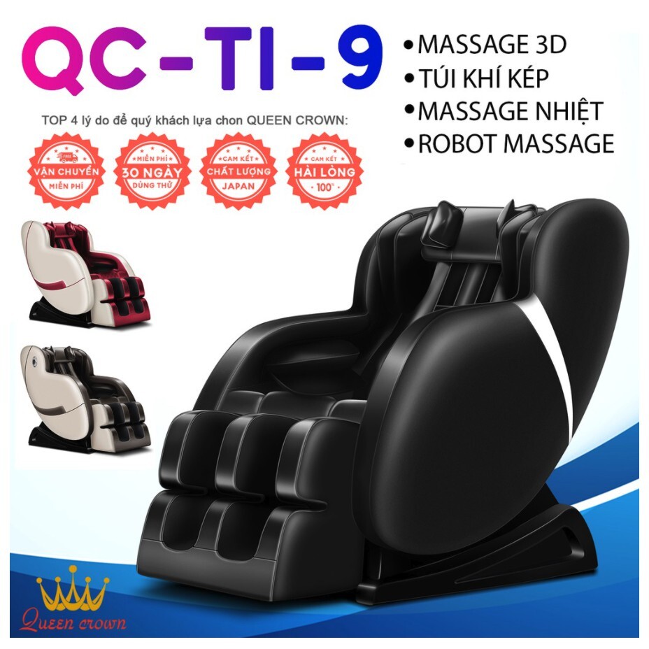 Ghế Massage Toàn Thân QUEEN CROWN 3D QC-T1-9