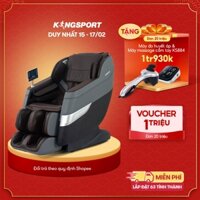 Ghế massage toàn thân KingSport G92 chế độ không trọng lực, nhiệt hông ngoại vùng lưng và chân