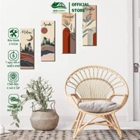 Ghế mây đơn tròn HealHomes trang trí phòng khách nghỉ ngơi, decor phòng ngủ, ghế ban công ngoài trời
